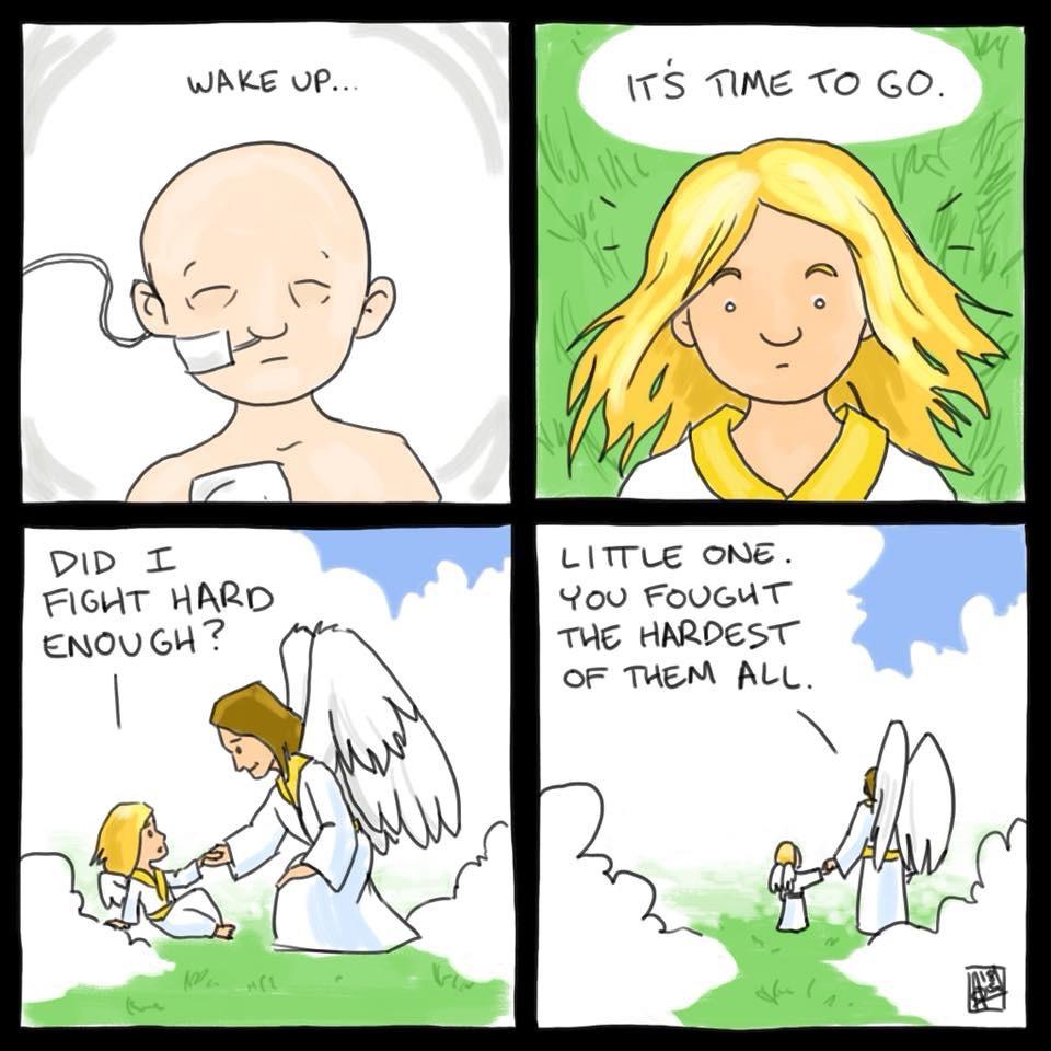 Our hearts are broken as we have lost seven children to childhood cancer in the past eight weeks. We have to do more.  Join us at kclubkindness.org 
#kclubkindness #foryoukeaton #childhoodcancerawareness #childhoodcancer 
Photo credit: I Draw Childhood Cancer