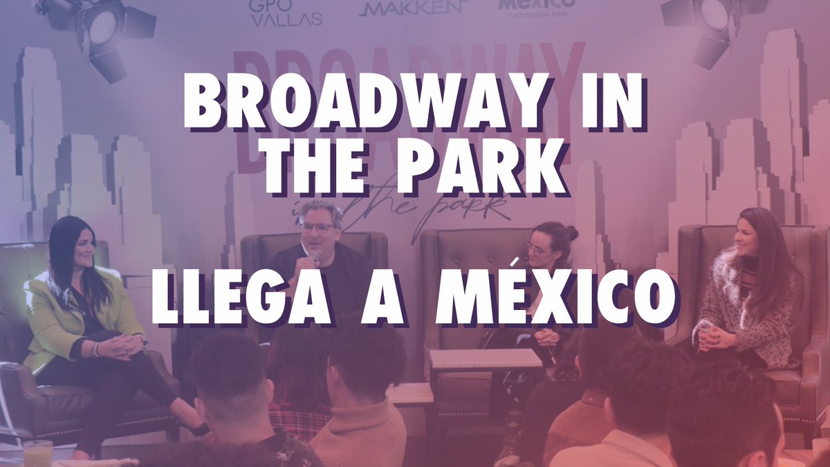 Geekrly's tweet photo. ¡Atención amantes del teatro musical! 🎭 Llega a México una experiencia que no querrán perderse.

En esta nota te compartimos de qué se trata #BroadwayInThePark 🎼👇🏻
https://t.co/ifmhxIMkbI https://t.co/9Z2fr5uAcG