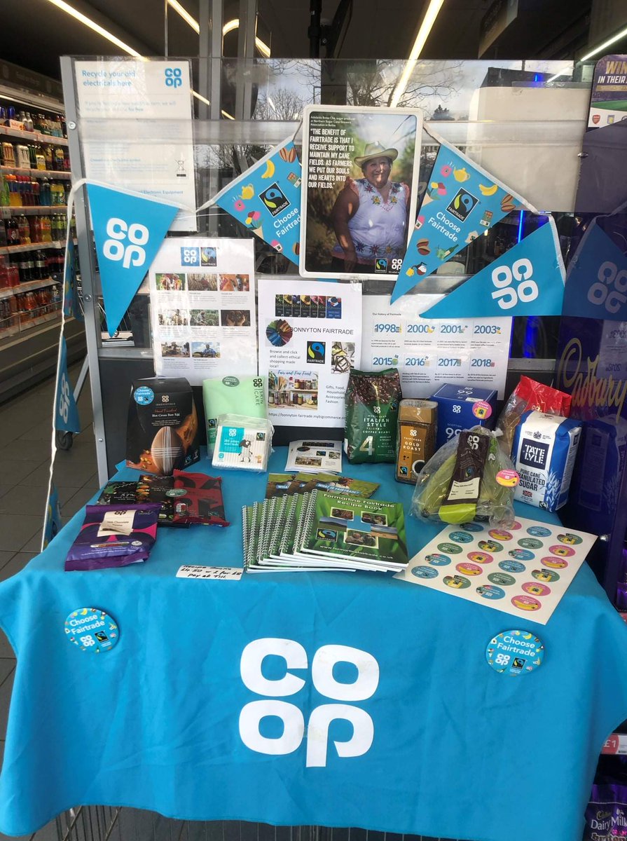 Cali_Brown1's tweet photo. Its #FairtradeFortnight Pop into #Pitmedden or #Meldrum @coopuk It's so easy to make choices for a better world. Pick up a copy of Formartine Fairtrade Recipe Book to get you started? & checkout https://t.co/WVg5uIbqBF @VickyPren @4ndymclean @ahamil803 #beingcoop # https://t.co/nAOif5Chf4