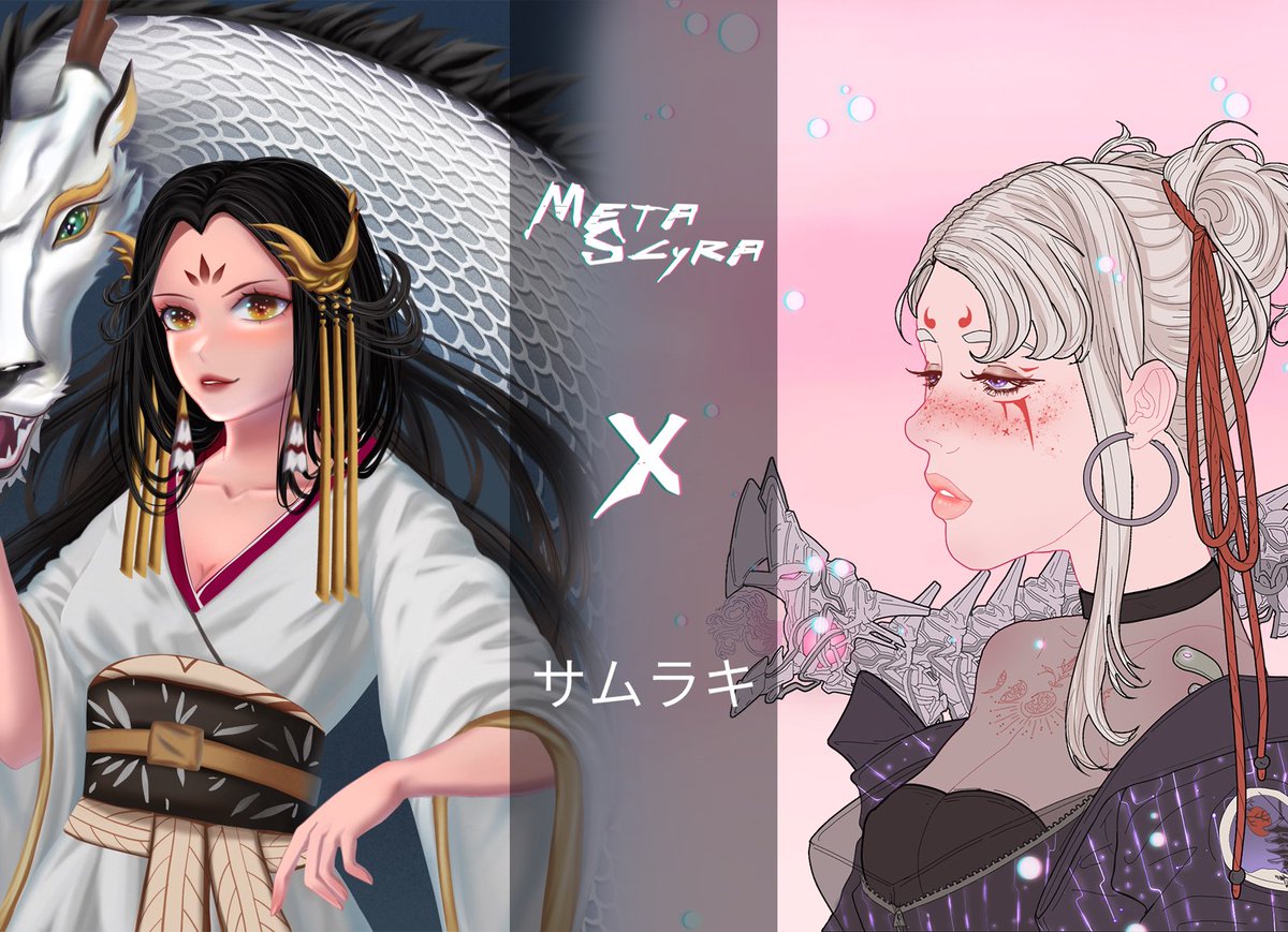 MetaScyra's tweet image. ⚔️ MetaScyra X Samuraki⚔️ 

MetaScyra and Samuraki join together to recruit forces! 🥰 

3 WL up for grabs!
🎉 Follow  @MetaScyra &amp;amp; @SamurakiNFT 
💕 Like, retweet &amp;amp; tag 3 adventurers!
⚔️ Join our community!!
discord.gg/metascyra 

#nfts #nftcommunity #WomenInNFTs