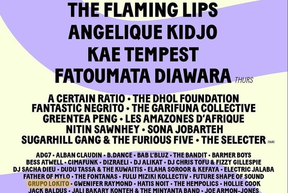 We’re excited to be able to announce that we will be playing at @WOMADfestival 2022! 
WOMAD Festival have released their first line-up announcement! See loads of amazing artists from around the world @WOMADfestival this July 28th - 31st womad.co.uk ￼