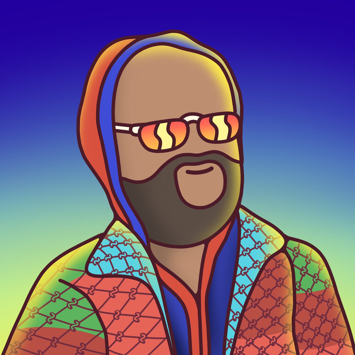 uupikketh's tweet photo. @RickRoss for @thedoodsclub #NFTartist https://t.co/rwufTVV408