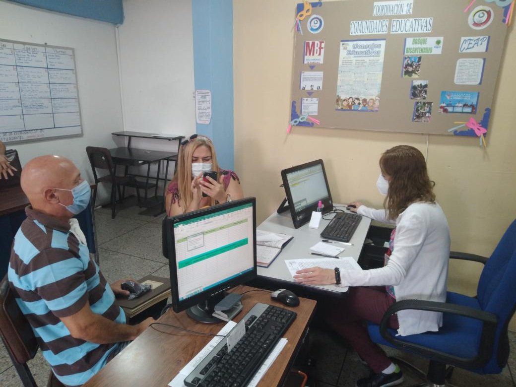 23 Febrero Desde La Coordinación de Comunidades Educativas Zona Táchira Se Continúa Con la Recepción de documentos de Consejos Educativos, CEAP y formato Digital de MBF Instituciónal.