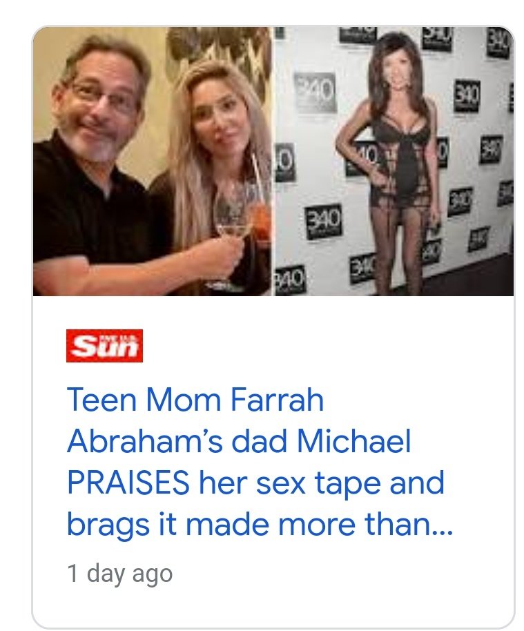 wamalamawooboo's tweet photo. Looks like daddy #michaelabraham is daddy pimp still to this day. Remember when he walked Farrah & 3yo Sophia into Vivid to work on a business deal for the porn? #farrahabraham loved promoting it back then but got embarassed of the backlash. He's still proud! https://t.co/pLO4kQvUIZ