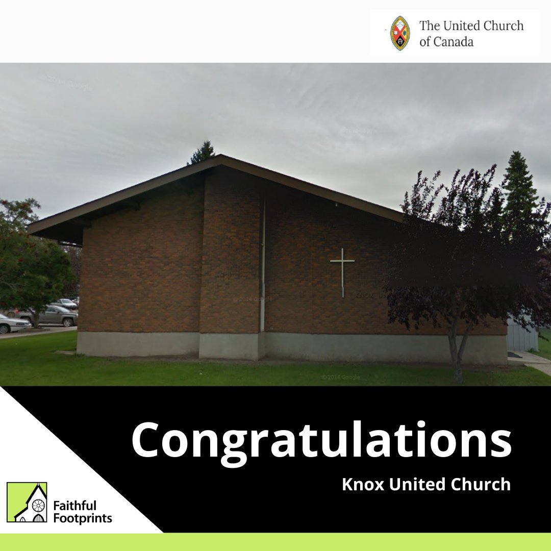 Knox United Church in Three Hills, Alberta has been approved for #FaithfulFootprints funding!

@UnitedChurchCda @FaithCommonGood @newo_energy #UCCan #Faiths4Earth #Faiths4Climate #FaithsTakeAction #GrantFunding #ProjectFunding