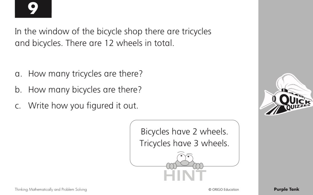 Did you know PDF versions of the ORIGO Think Tank problem solving cards are in your Schoology math curriculum group? In the main math folder, they are located in the yellow LCPS Resources folder! I loved hearing students thinking in Ms. Kante’s 3rd grade class! @LCPS_Math