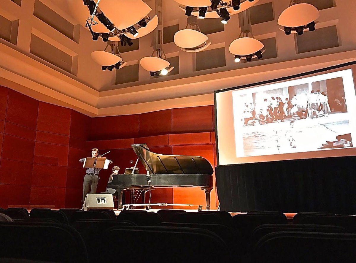 Michael Hall, viola 🎻 (@mhall_viola) on Twitter photo Another day marking great memories & anniversaries.
- With composer <a href="/GibsonMara/">Mara Gibson</a> flying to Vienna on my recital tour
- Residencies at <a href="/UNCG/">UNCG</a> School of Music.
- Residency at <a href="/uofcincy/">University of Cincinnati</a> CCM Conservatory
Deeply missing working w composers on workshops & concerts.
Soon.
#music Another day marking great memories & anniversaries.
- With composer <a href="/GibsonMara/">Mara Gibson</a> flying to Vienna on my recital tour
- Residencies at <a href="/UNCG/">UNCG</a> School of Music.
- Residency at <a href="/uofcincy/">University of Cincinnati</a> CCM Conservatory
Deeply missing working w composers on workshops & concerts.
Soon.
#music