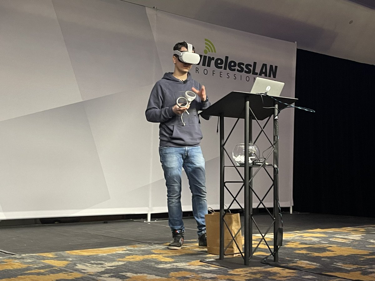 Getting all virtual up in here 🤖
#WLPC