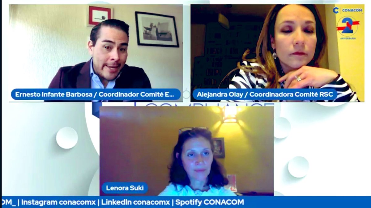 Ernst33's tweet photo. Ha sido un placer conversar con @LenoraSuki de temas tan relevantes en la agenda de las finanzas sostenibles y la revolución de los criterios #ESG a nivel global y en 🇲🇽. Gracias a la @CONACOM_ por la infraestructura y a mi querida #AleOlay por sumarse 👀👉🏼https://t.co/7Kzvh8LSru https://t.co/9WjGO4HvzQ