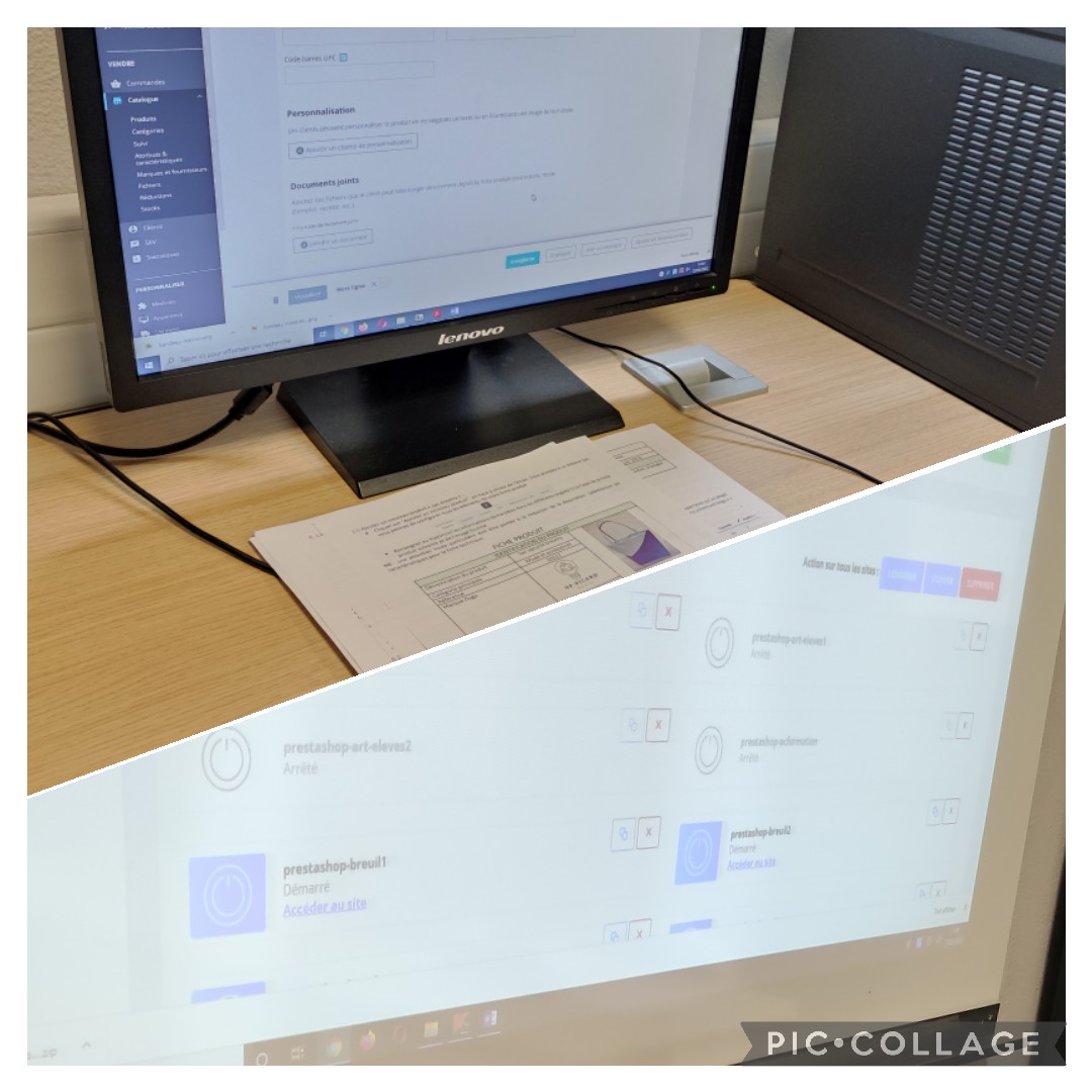 amiens_EG_LP's tweet photo. Journée de formation pour l'équipe #ecogestion commerce/vente du lycée @LyceeRoberval sur les usages pédagogiques de Prestashop via #ecombox 
Cc @NBIANCHI60 @DaneAmiens https://t.co/vzt22G4Kip