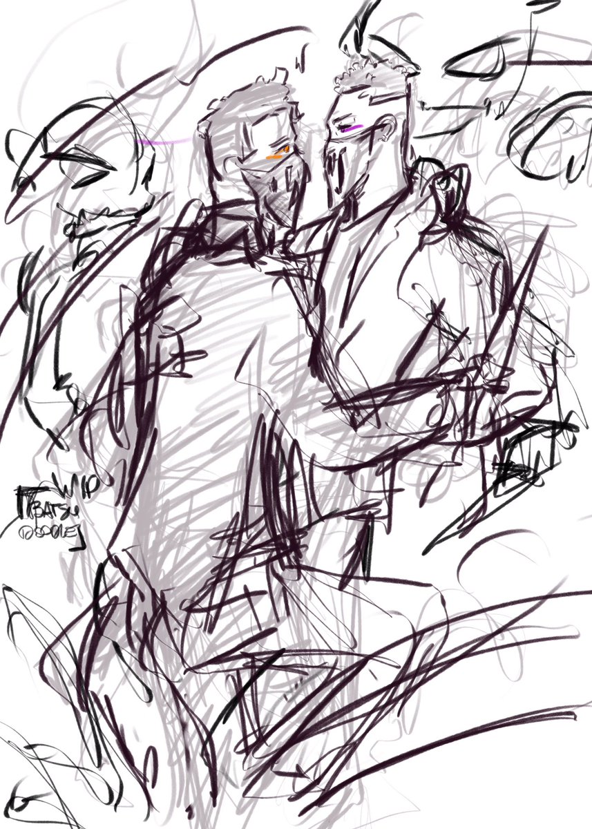 Batsuscream's tweet photo. Work in progress part 0 ( trying a little #fanart about #HouseOfSlaughter ) #batsudoodle #wrkinprogress https://t.co/yf3Ny6OROj