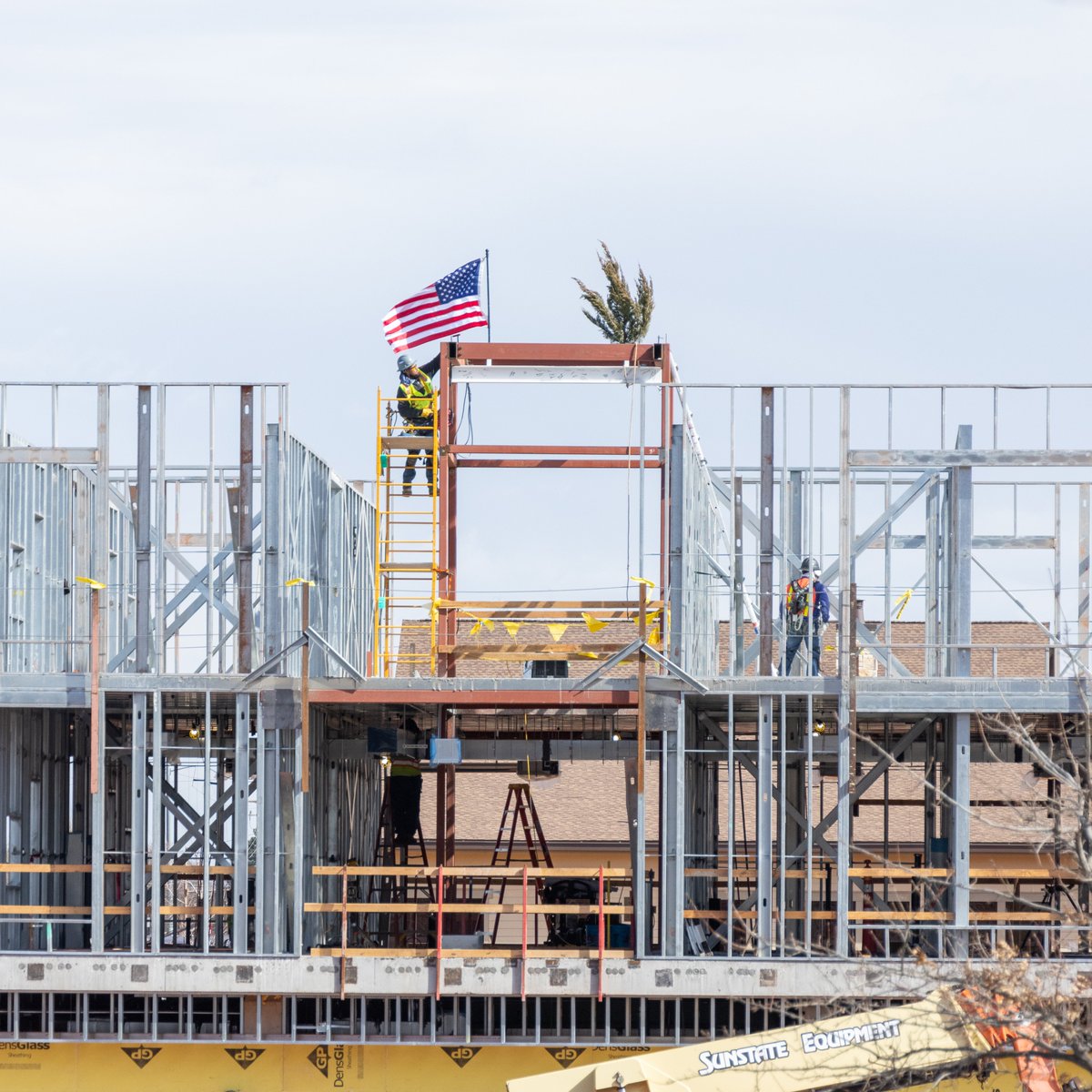 gejcc's tweet photo. Here's a few more shots from last week's #toppingout at the American Cancer Society - Oklahoma's Chad Richison Hope Lodge! We are honored to be a part of such a meaningful project for the community. #buildingcommunity #contractorofchoice https://t.co/2DdTHHosts