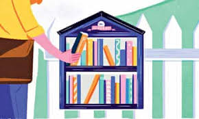 Stop by for a free book at our Little Free Library! (We've got something for all ages and is located at our flag pole!) #techpride