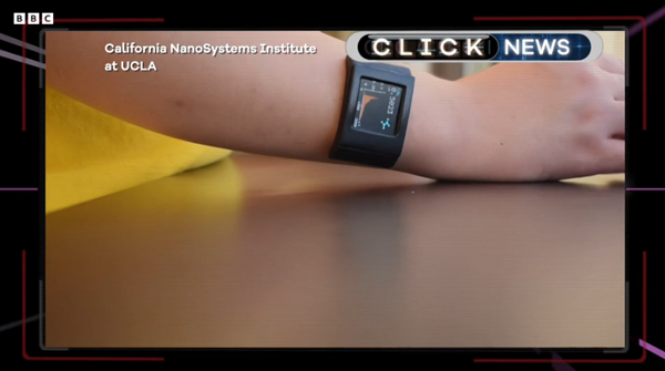 The <a href="/BBCNews/">BBC News (UK)</a> recently aired a highlight of the cortisol-tracking #wearabletechnology developed by <a href="/cnsiatucla/">CNSI at UCLA</a> members <a href="/PSWnano/">Paul Weiss</a>, <a href="/mindceleste/">Anne Andrews</a>, and Sam Emaminejad, and <a href="/UCLA/">UCLA</a> researchers Bo Wang and <a href="/chuanzhenzhao/">Chuanzhen Zhao</a>. 

Check out the recap from <a href="/BBCClick/">@bbcclick</a>:
bbc.co.uk/programmes/p0b…