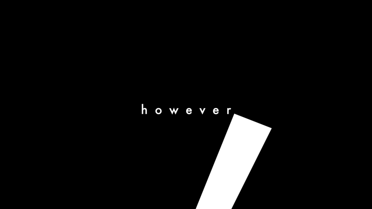 Cool font effect from a movie trailer, I forget which one.

Does this qualify as a sky comma @GaryGulman?