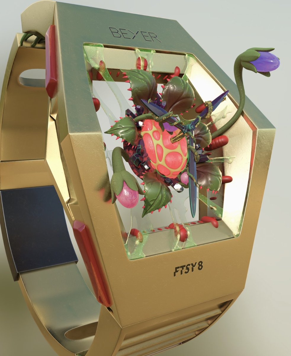 Swiss NFT Watch Collection -Overgrowth with organic movement ⁦<a href="/NFTupdate/">NFT Update</a>⁩ ⁦<a href="/EuropaStar/">Europa Star</a>⁩ ⁦<a href="/HODINKEE/">Hodinkee</a>⁩ ⁦<a href="/nftworldsNFT/">NFT Worlds</a>⁩ ⁦<a href="/BentoBoiNFT/">BentoBoi</a>⁩