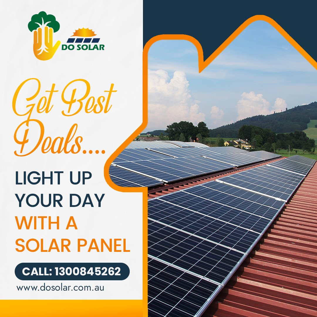 DosolarMelbourn's tweet photo. The most apparent benefit of #solar #panels is that they reduce your monthly #power_expenses.
This will add up to #savings over time, resulting in a great #investment.
Contact #Do_Solar now! Call us: 1300 845 262
or simply visit our website at https://t.co/tSJk7HEiXy https://t.co/cdB2WnFvaE