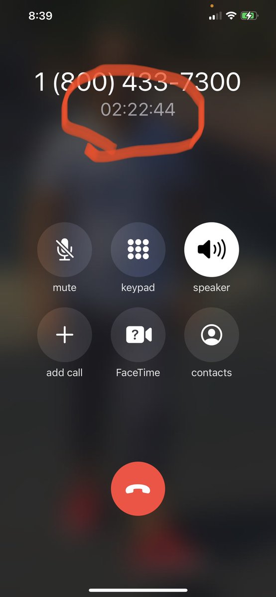 treelegs's tweet photo. This wait time to speak to someone is ridiculous. I held for 2 hrs earlier today and hung up. #stillwaitin @AmericanAir https://t.co/vlu0EicuSN