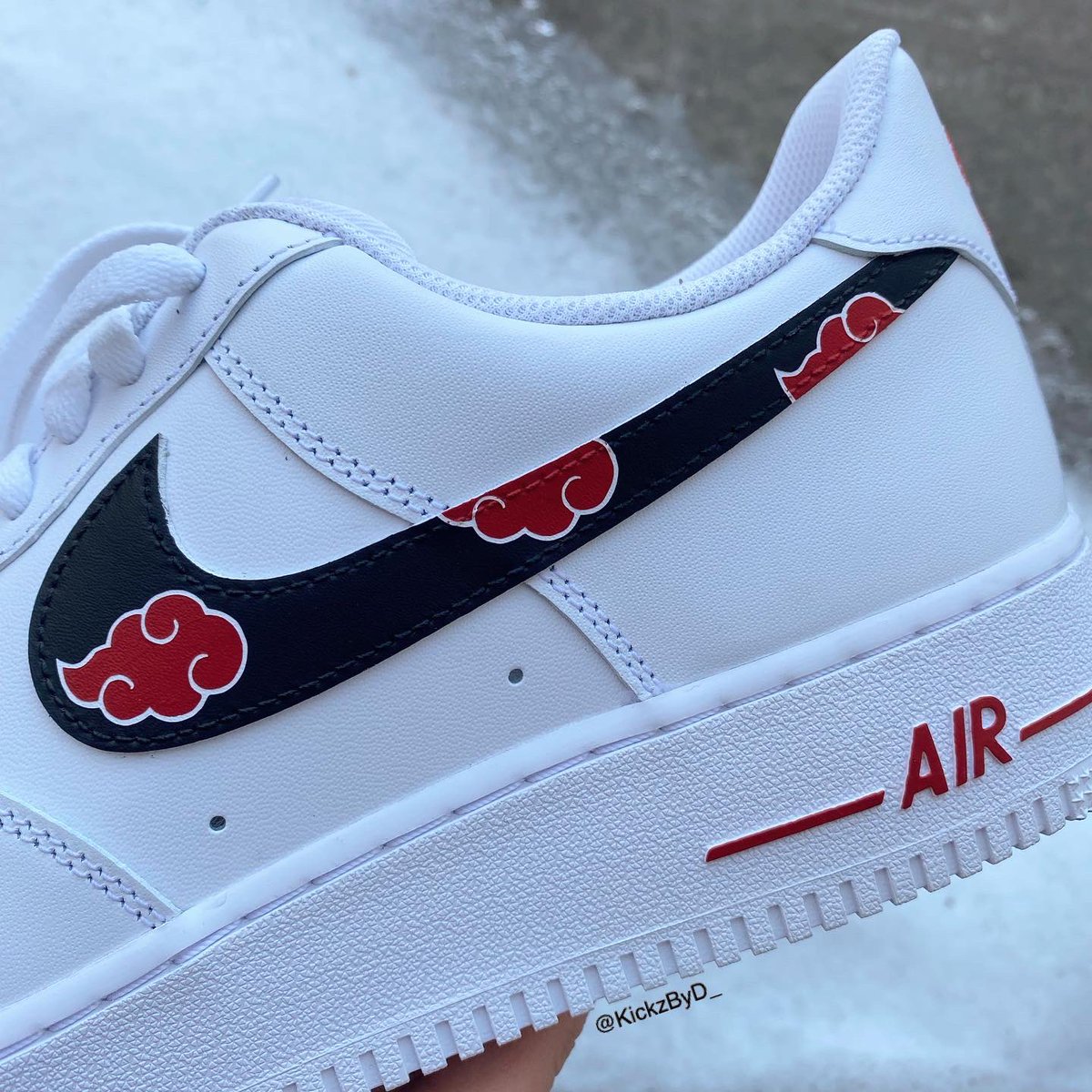 kickzbyd_'s tweet image. Where’s my Naruto lovers!? Akatsuki cloud customs done by me.