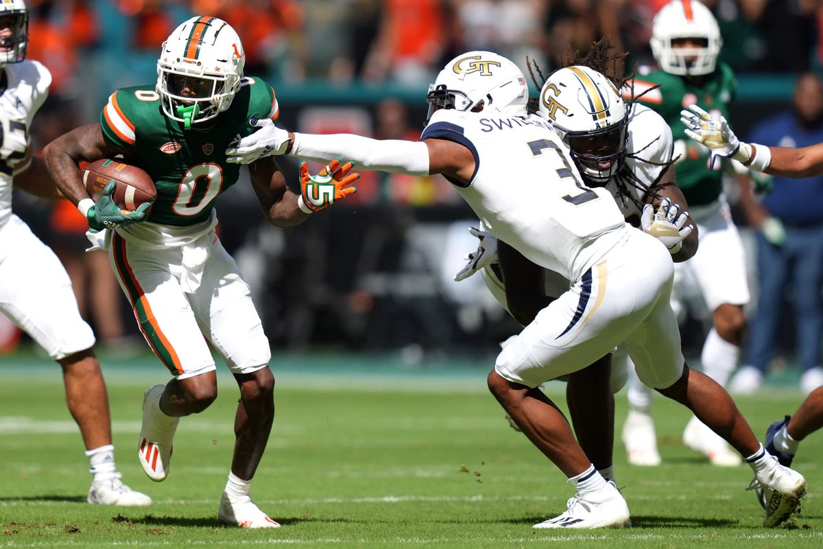 Blessed to receive an offer from the University of Miami #TheU #GoCanes <a href="/CoachKodyCook19/">Kody Cook</a> <a href="/Coach_Gattis/">Josh Gattis</a>