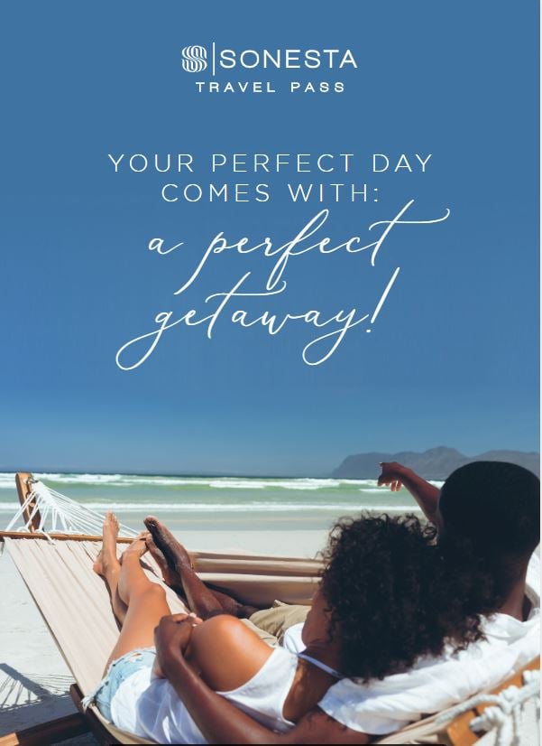 Your perfect day comes with a perfect getaway. Book your wedding at any <a href="/SonestaHotels/">Sonesta International Hotels</a> property and earn up to 150,000 bonus Travel Pass points!  bit.ly/3Gjg6NF
