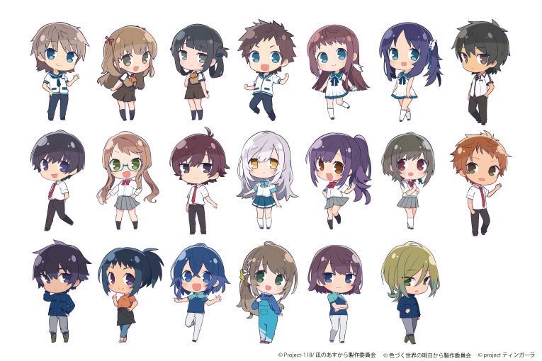 色づく世界の明日から アクリルアート 第2弾＞「色づく世界の明日から」のアイテム取り扱い開始しま