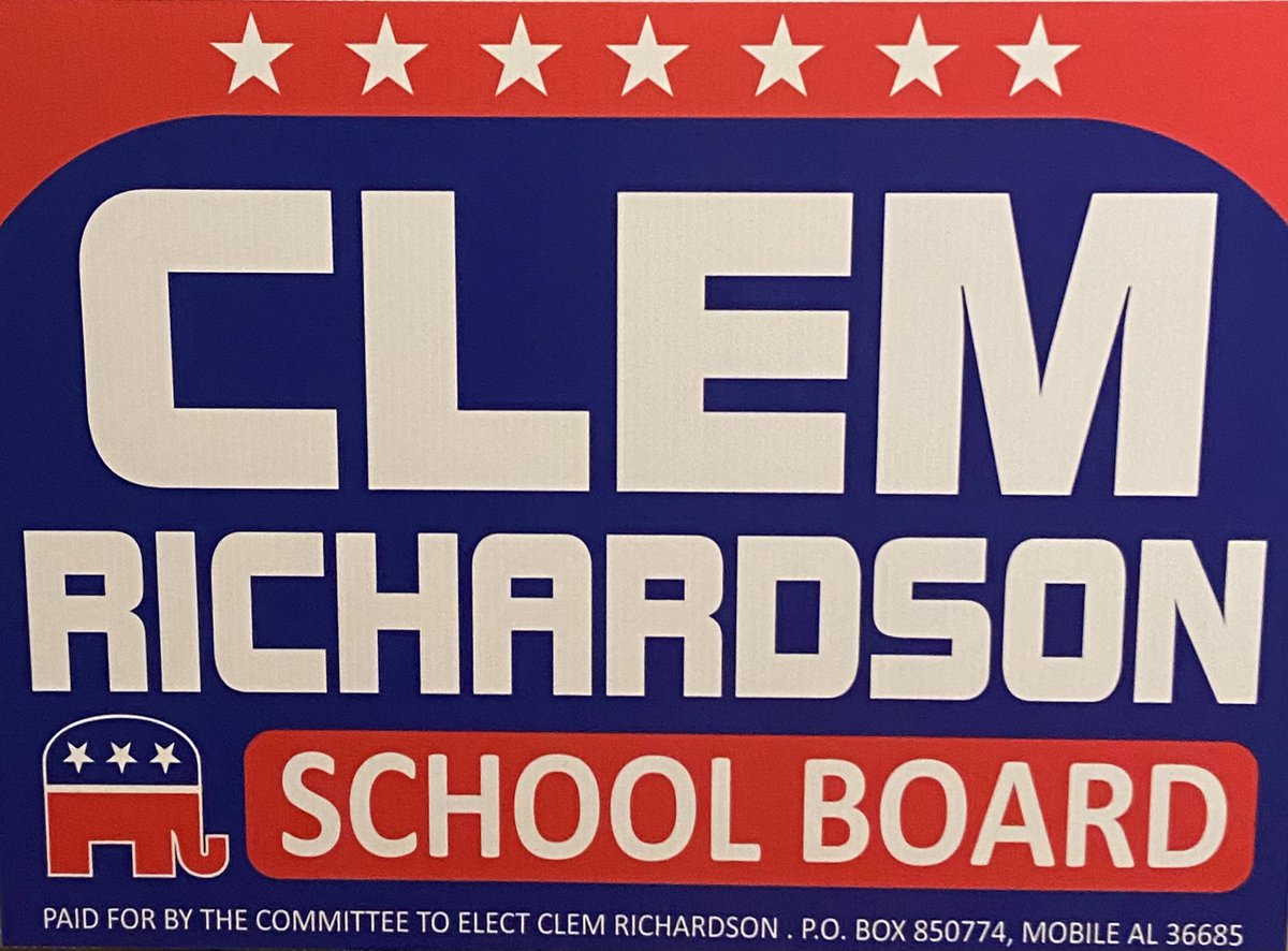 It’s time to get ready for this year’s election. I am in full campaign mode and need your help and support spreading the word. Follow my Facebook page Clem Richardson for MCPSS School Board, retweet or like this to push the momentum.
