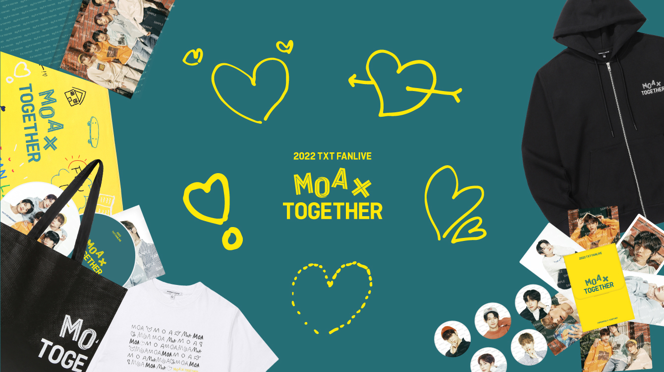 TXT Tシャツ　MOA X TOGETHER トゥバ　2022