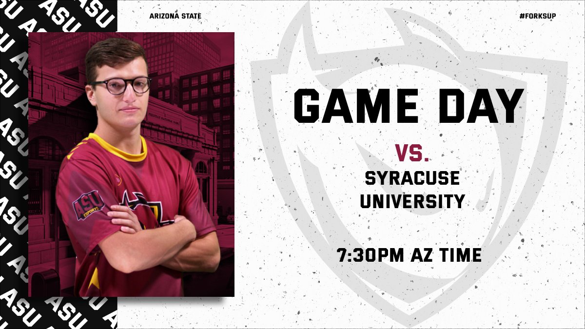 We start our run for CEA Invite today 😈

ASU R6 is in the Ro32 of the <a href="/CEA_Hub/">Collegiate Esports Association</a> Open Playoffs vs @esportsSU!

📺: multitwitch.tv/b4cca_tv/cravi…
🎨: <a href="/1MikeyG_/">Michael Gross</a> 

#ForksUp #ASUR6 #ASUEsports