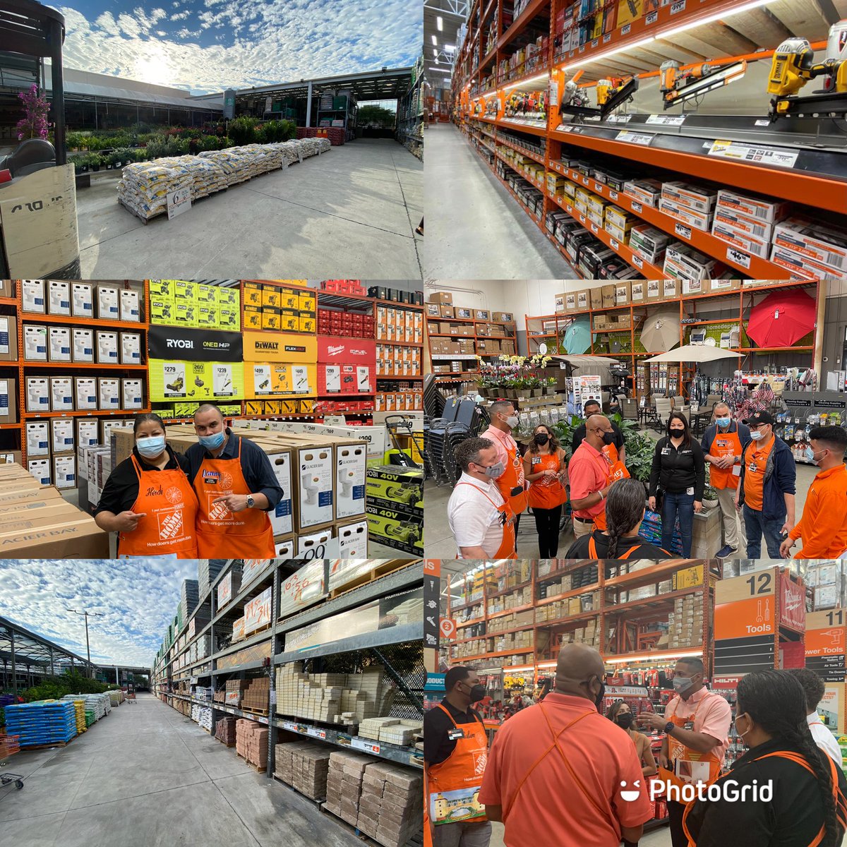 Phenomenal walk with @THD_HXT @CalvinM51489250 Thank you for visiting 0202 Hialeah and spending time with our Fantastic Associates @wcork19 @JerryRamasami @JuanLop22711873 @Wilma36933199 #Latepost