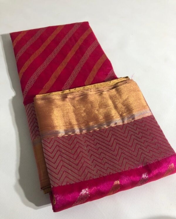 ThanksChanderi's tweet image. chanderi saree malti color katan and pattu silk