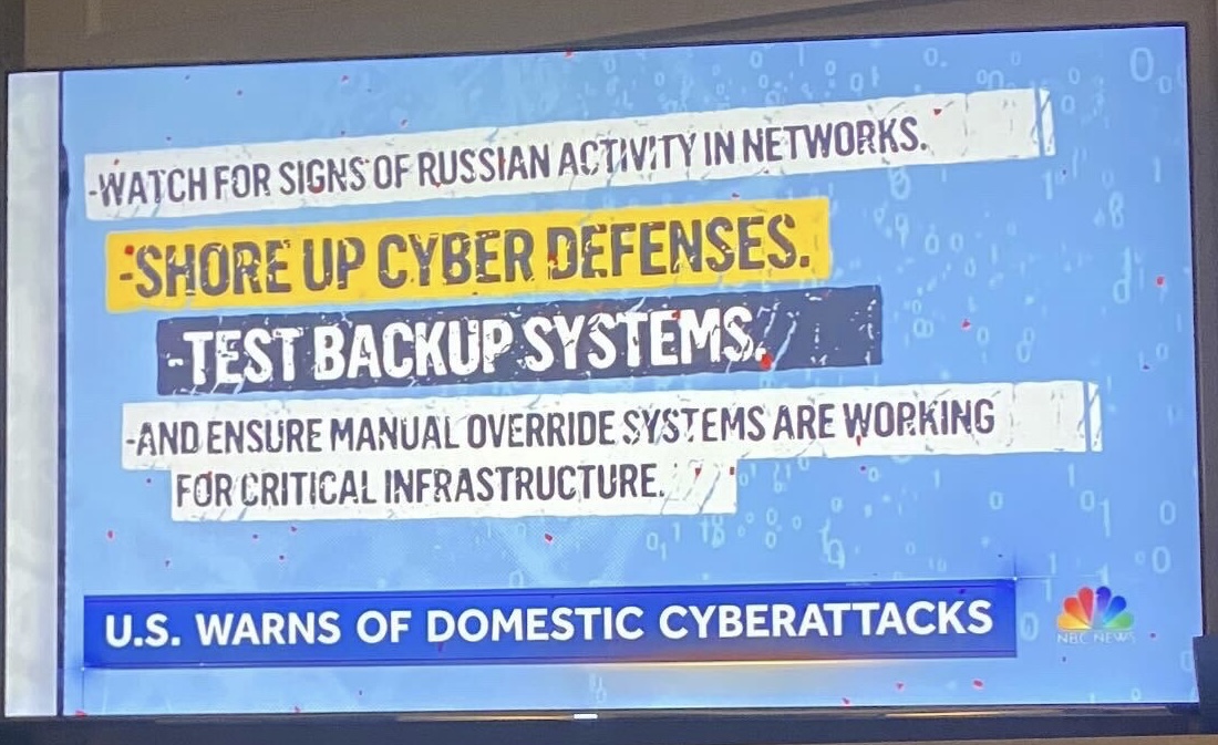 hycuinc's tweet photo. In case you needed a friendly reminder of why #backup is important. #BackupMatters @NBCNews https://t.co/ijDLZyWZCD