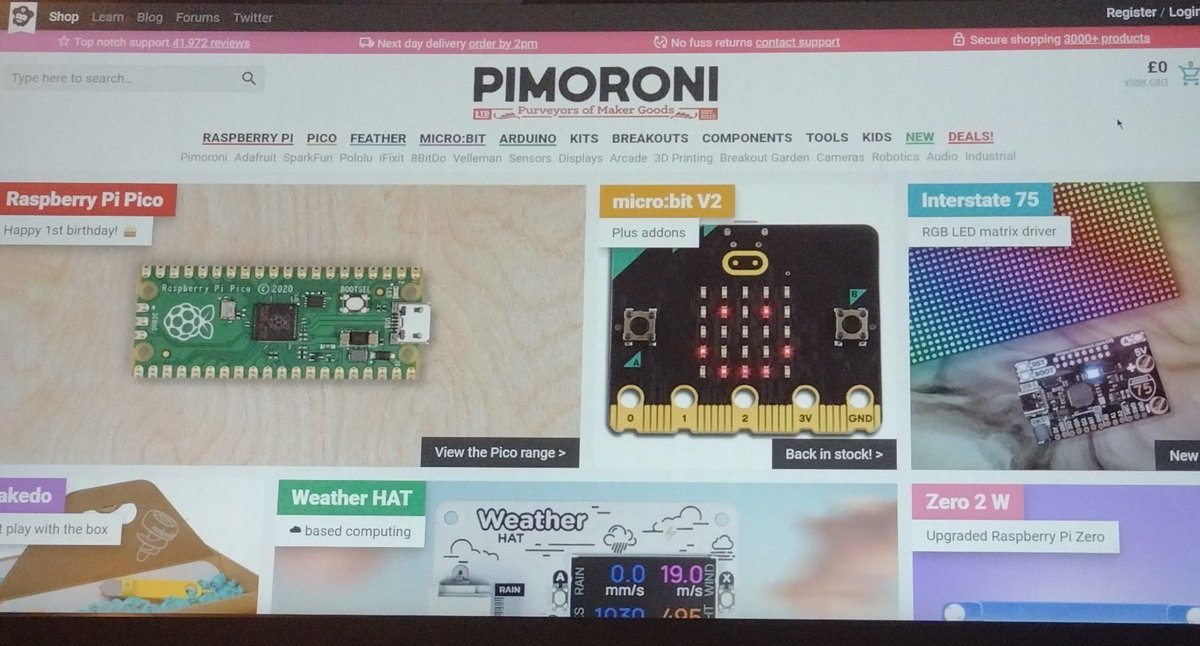 Red0Brick's tweet photo. @pimoroni looking very smart! https://t.co/ufohPZfgPZ