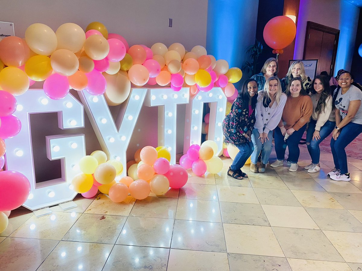 TiphanieStout's tweet photo. So thankful for the opportunity to attend @getyourteachon with these amazing women! It was a much needed time away to recharge and be reminded of why I teach. I’m looking forward to bringing so many amazing things back to my class! 🍎 ✏️ 📚 https://t.co/nvI0wKGAKK