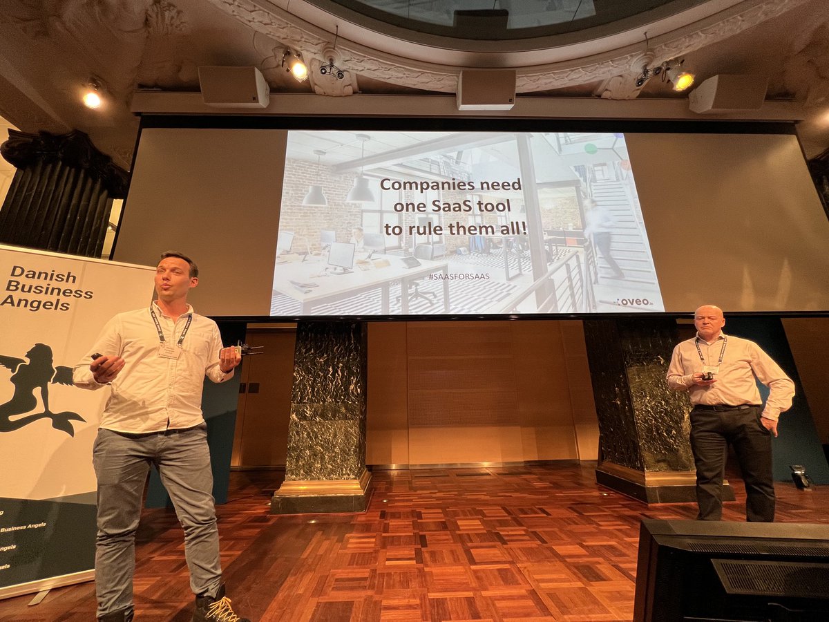 oandersen1's tweet photo. Oveo pitched at the DanBan event today at Danske Bank in the center of Copenhagen in front of close to a hundred business angels and other investors, and received very possitive feed back. Oveo the SaaS tool every company need. https://t.co/v0BsKRRoPN