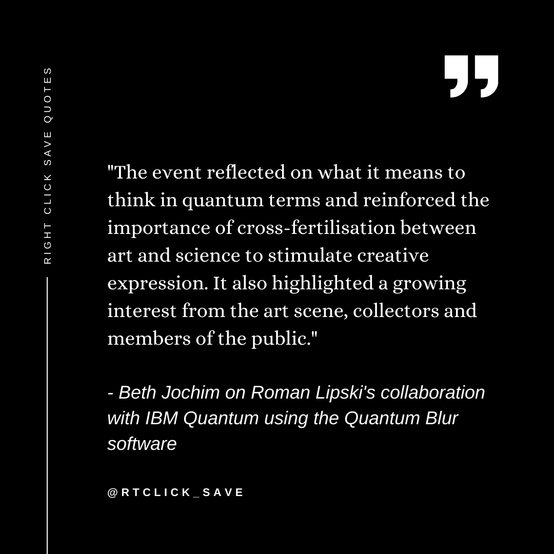 RtClick_Save's tweet photo. "The Art of Entanglement: From NFTs to Quantum Computing" by @_bblurred
👉 https://t.co/HXiHx4Ohm4
#NFTs #QuantumComputing #RomanLipski https://t.co/pTjx5KeyF3