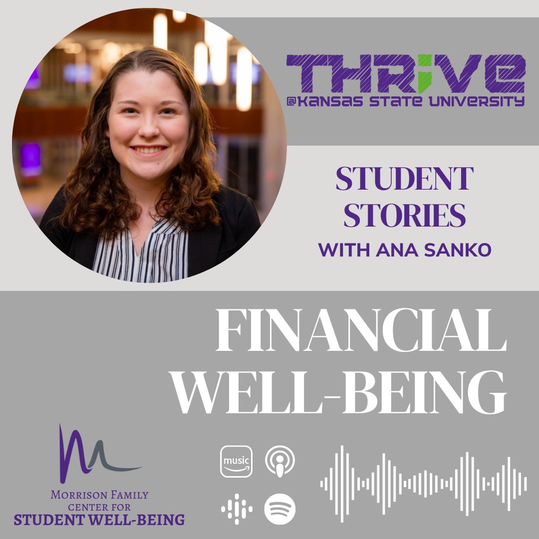 In the first episode of our new podcast series, Student Stories, we chat with Ana Sanko, Senior double-major in Finance and Personal Financial Planning. Ana, a Peer Counselor at @KStatePF, shares her perspective on finances along with her journey at K-State.