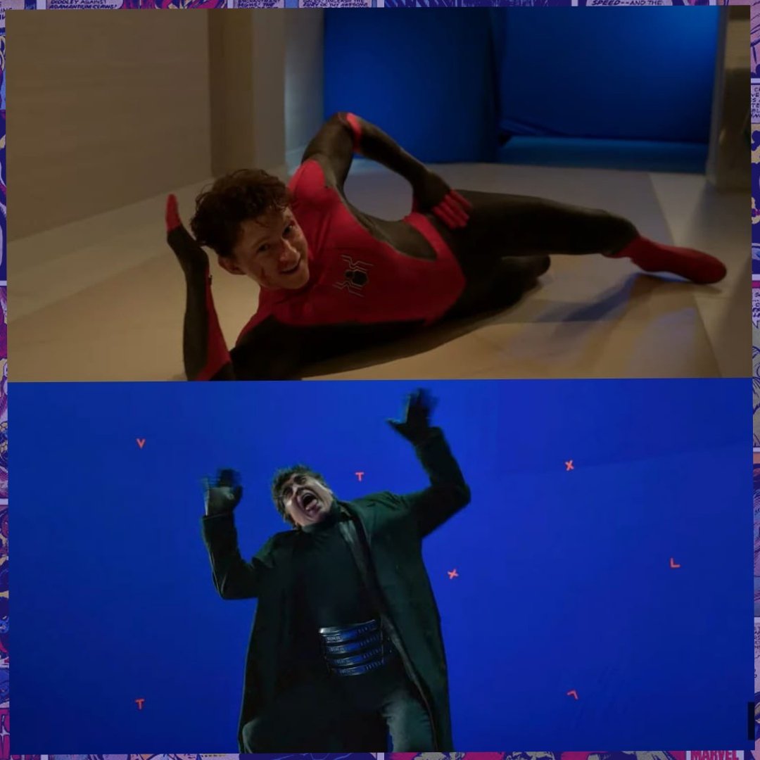 MrChori_'s tweet photo. Los actores #andrewgarfield , #tobeymaguire y #tomholland habian afirmado haber realizado el icónico #meme de los 3 #spiderman señalandose.
Pero alfín salió a la luz la recreación casi exacta del momento más otras imagenes de tras cámaras que tendriamos en el BlueRay https://t.co/pn4niVP1lR