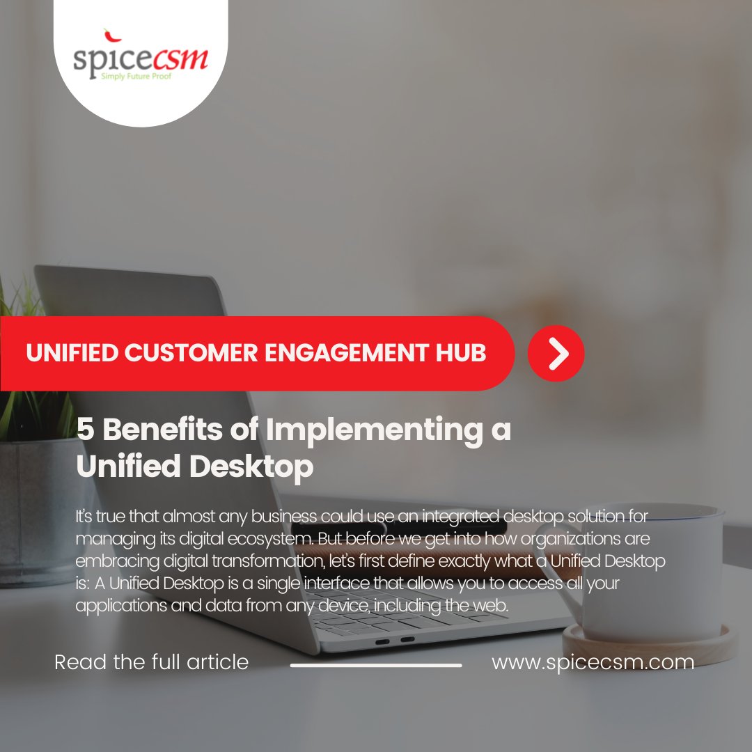 the_spicex's tweet photo. Each business is different and has its own specific processes and business goals. One size doesn't fit all when it comes to software solutions.
Read the full article by visiting https://t.co/QtZcLrZ4Q4
.
.
.
.
#unifieddesktop #unifieduserinterface #uui https://t.co/2r7rLuOO9g