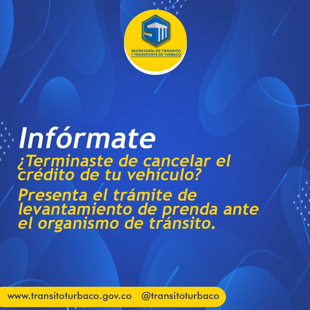 Secretaría de Transito y Transporte de Turbaco tweet media