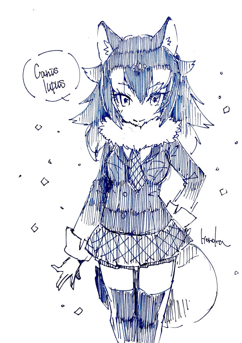 オオカミフレンズ🐾
#けもフレ
#けものフレンズ 