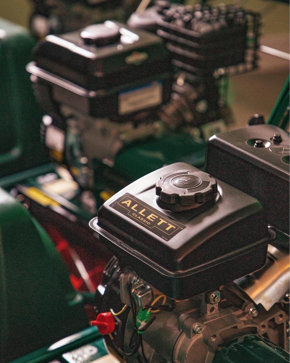 All stocked up ready for spring! A great display at <a href="/BuxtonsLimited/">Buxtons Limited</a> a lovely friendly knowledgeable team for some great lawncare advice before you choose your new mower 🔋🌱🇬🇧 #madeinstaffordshire #allettmowers