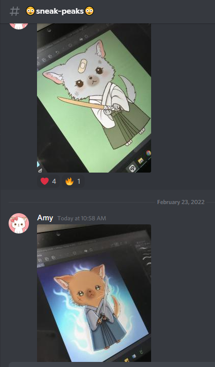 AoiKotori7's tweet photo. Here is what my seak peak section of my Discord looks like 🥰 I post there before anywhere else, please join if you like! 🥰

https://t.co/n8cS3xt8SJ https://t.co/pRXTgZpg3h