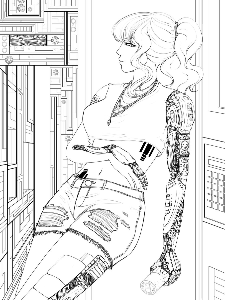 droidcollabs's tweet photo. In a world of AI generated traits, how refreshing is it to see hand drawn art? 

Here at the Droid Collection, we have acclaimed artists and colourists creating our #nftart 

Drop coming soon. 

#NFT #NFTdrop #NFTProject https://t.co/AoneWA4zvZ