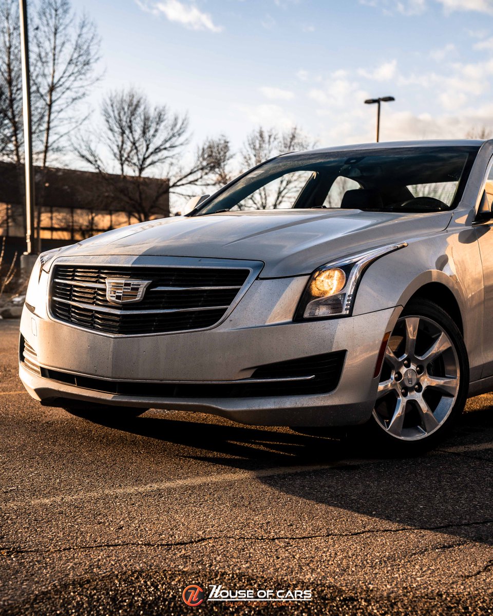 HouseOfCarsInc's tweet photo. The 2015 Cadillac ATS is athletic and fun to drive, and has a cutting-edge interior design.

Offering at $24,888 with financing for good or bad credit. Call our Deerfoot Meadows location to book your test drive today: (587) 355-4187

*AMVIC Certified 

https://t.co/m6x71nVjn1 https://t.co/oZiNRrHPHA