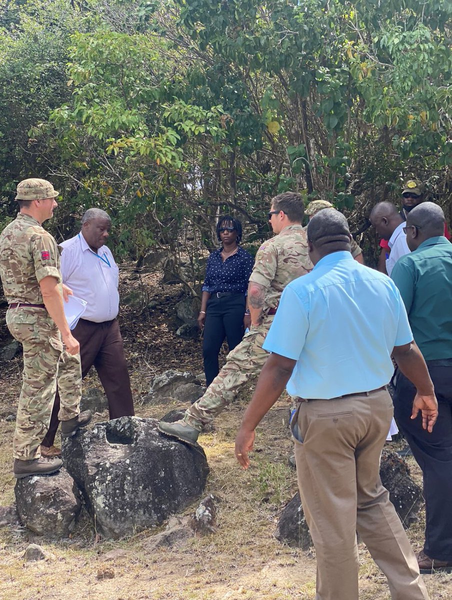 This week saw #ExPP22 start on the task of creating a concept design for the Royal Montserrat Defence Force HQ. Currently collocated with the Disaster Management Coordination Agency, this location will be beneficial to both their training and operations.🏘️🏗️👷 <a href="/8EngrBde/">8 Engineer Brigade</a> <a href="/Army_AIB/">Army International</a>