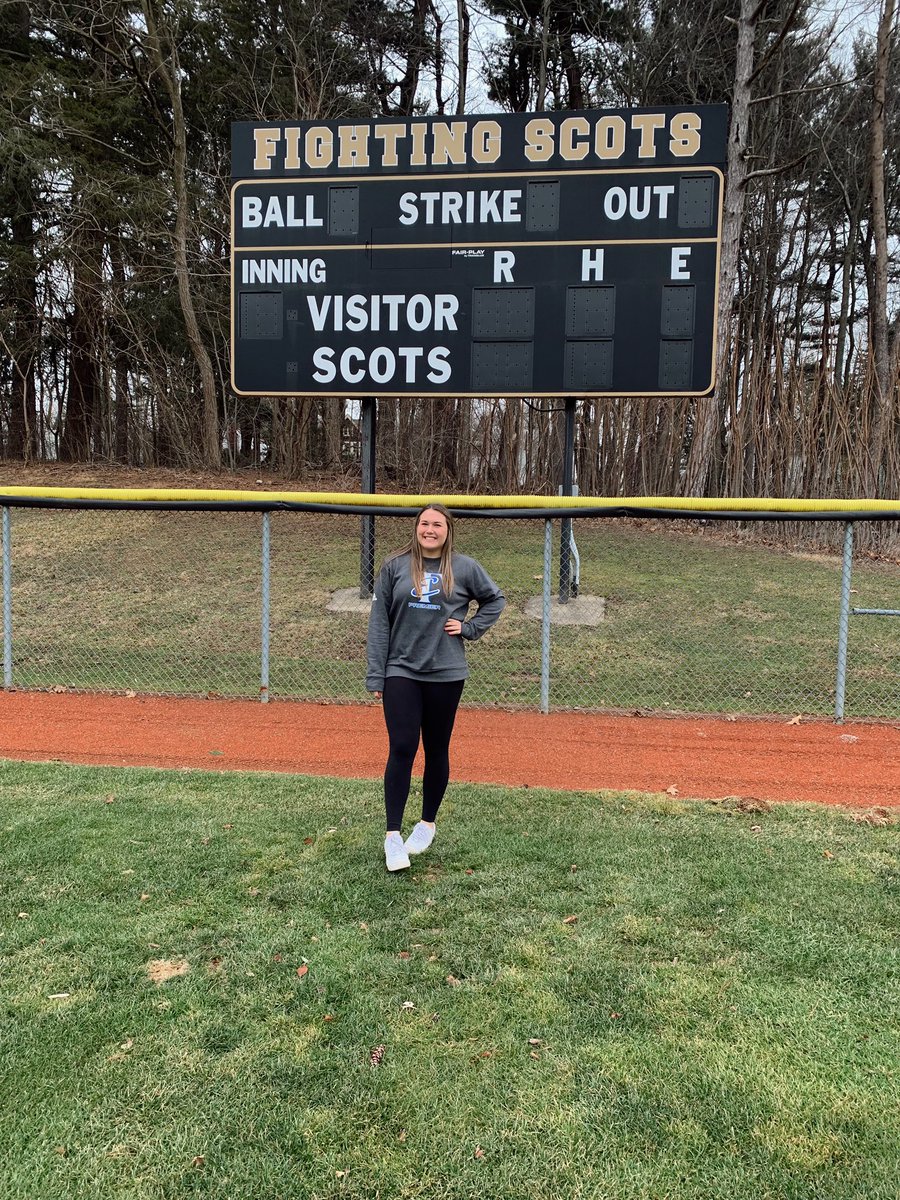 maggiemcvicker1's tweet photo. Thank you Coach Rumph for a great campus visit today! Can’t wait to come and see @CoWSoftball in action this season! #GoScots https://t.co/YtB9zNtASr