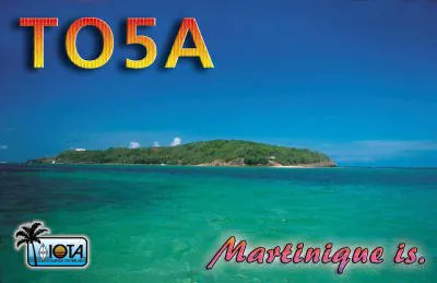 Keep this on your watch list: DX TO5A Martinique Island
Al, F5VHJ, will be active in CQ WW DX SSB Contest, 29-30 Oct 2022
bit.ly/3sai6DD
#HamRadio #AmateurRadio #Hamr #HamRadioSoftware #HamRadioDeluxe #SpreadTheWord