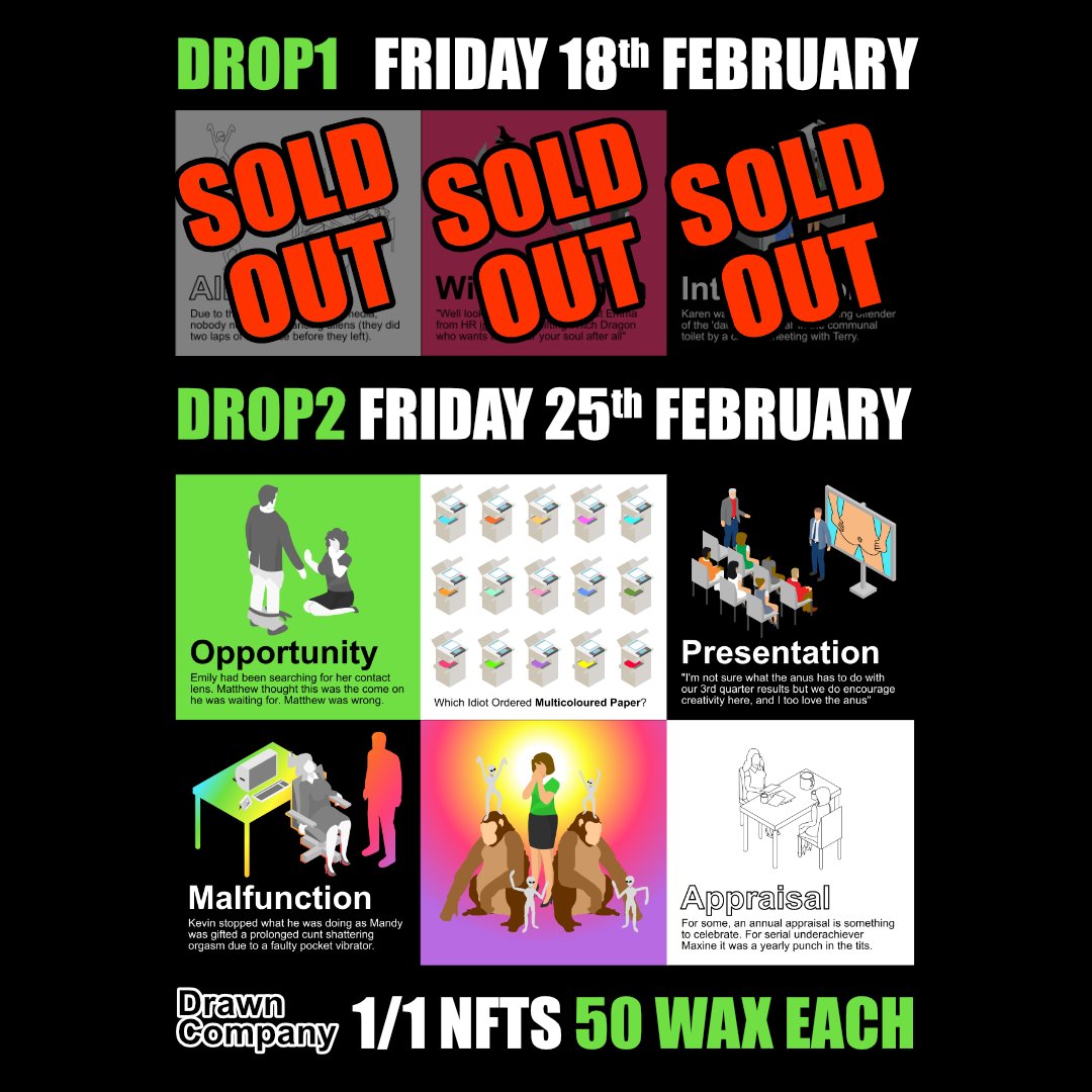 FunnyNFTGuy's tweet photo. Announcing #DCGallery Drop 2 - 6 DC 🆕 NFTs
1/1 Versions of DC Panels and New Exclusive Artwork
📅Friday 25th February
⏲️Whitelist @ 21:00hrs GMT
⏰Public Sale @ 21:30hrs GMT
Get on the Whitelist by joining our Discord:
https://t.co/bdVtOydlLw https://t.co/z9Ne9qjom1