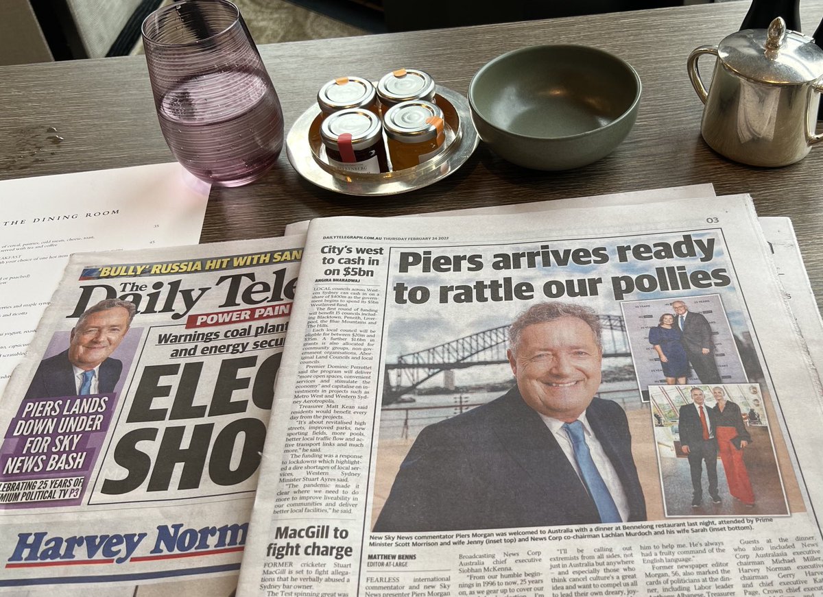 Nothing I like more than a bit of pollie-rattling… #Sydney ⁦⁦<a href="/dailytelegraph/">The Daily Telegraph</a>⁩